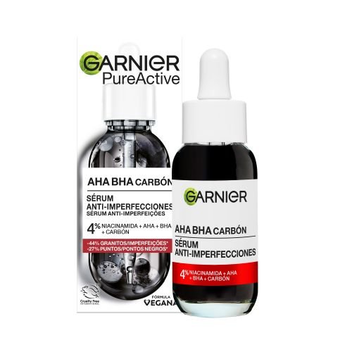 Sérum Anti Imperfecciones con Niacinamida, Ácido salicílico y Carbón